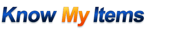Know My Items