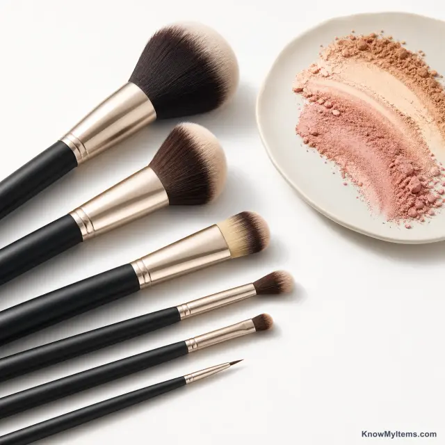Makeup Brushes product photograph matching this style definition