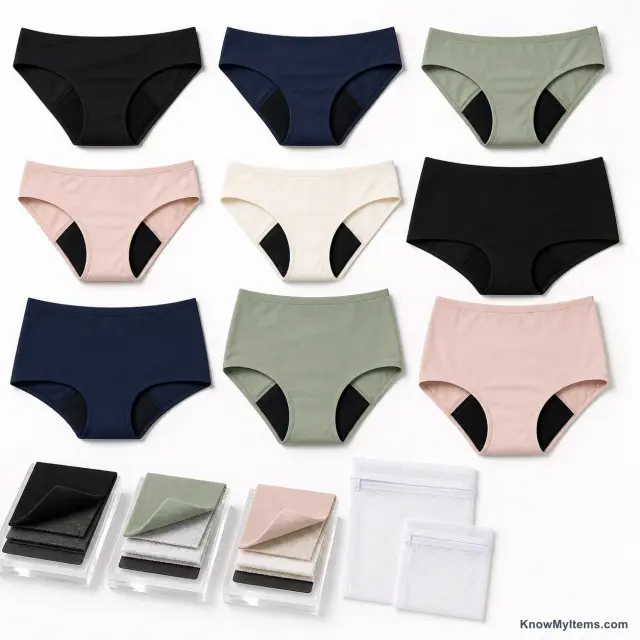 Period Underwear product photograph matching this style definition