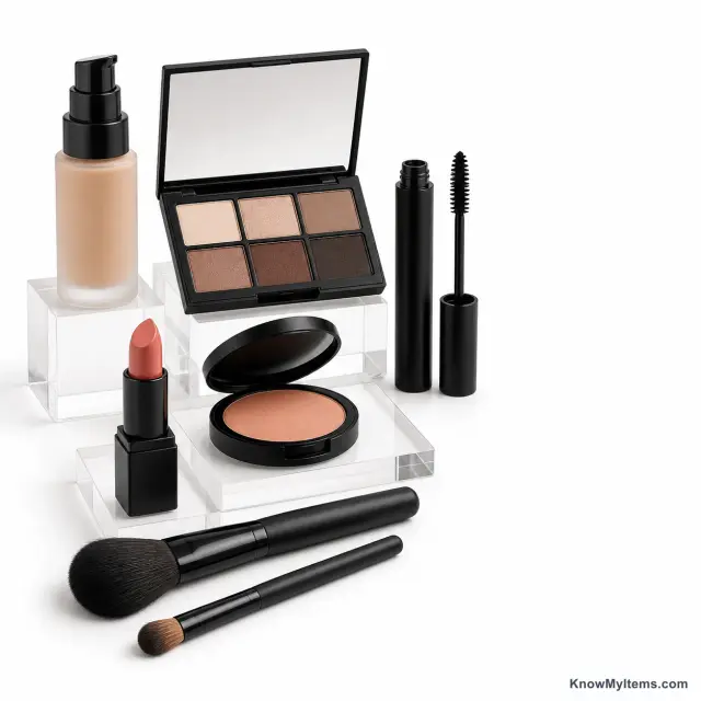 Makeup product photograph matching this buying guide