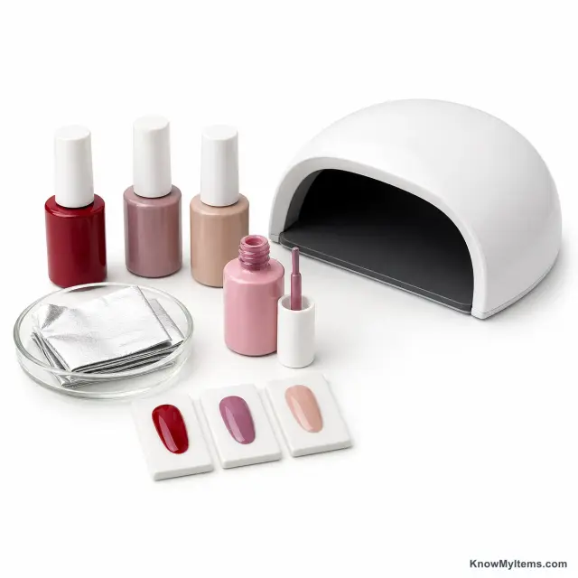 Gel Polish product photograph matching this style definition