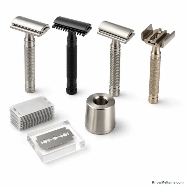 Safety Razor product photograph matching this style definition