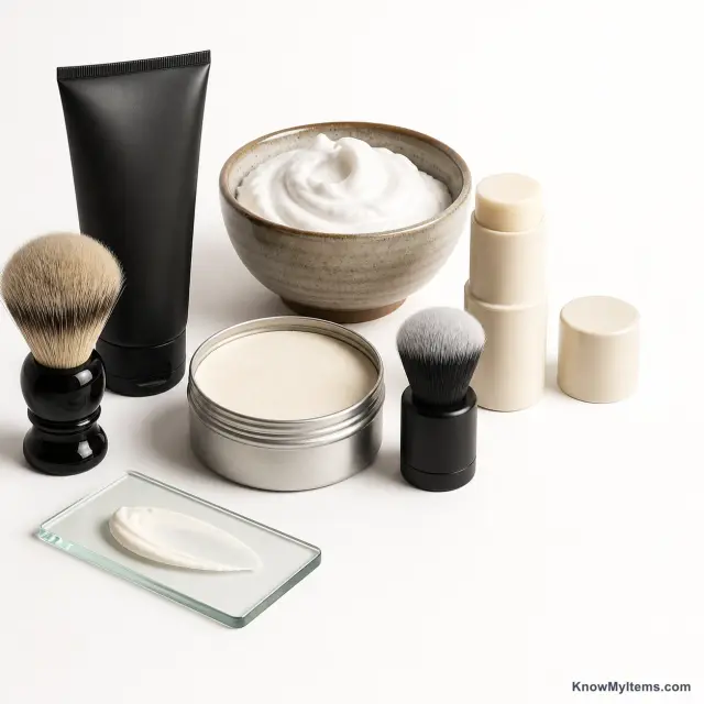 Shaving Cream & Soap product photograph matching this style definition