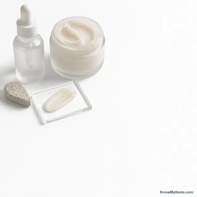 Exfoliant product photograph matching this style definition