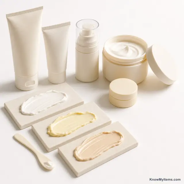 Cream product photograph matching this feature definition