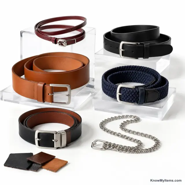 Belts product photograph matching this buying guide