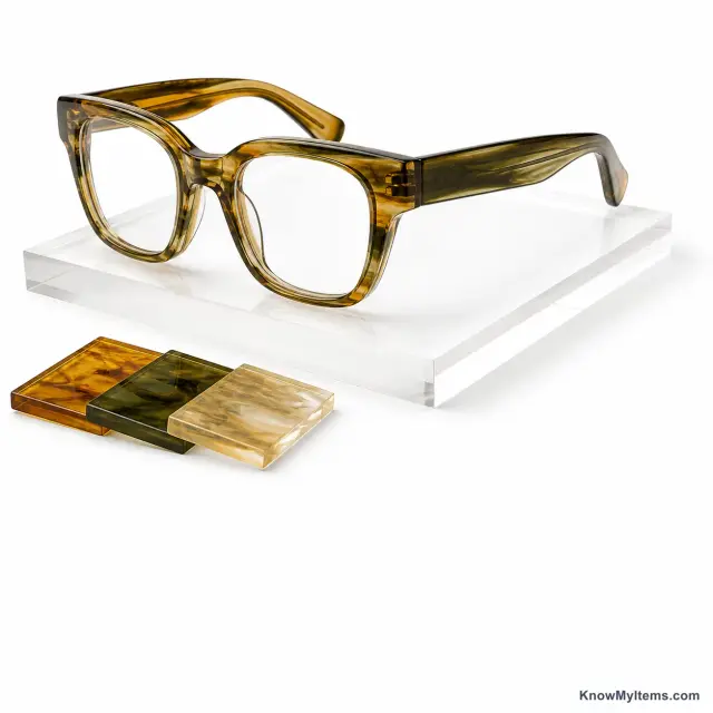 Acetate product photograph matching this style definition