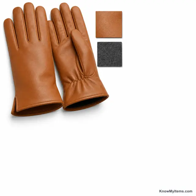 Leather product photograph matching this feature definition