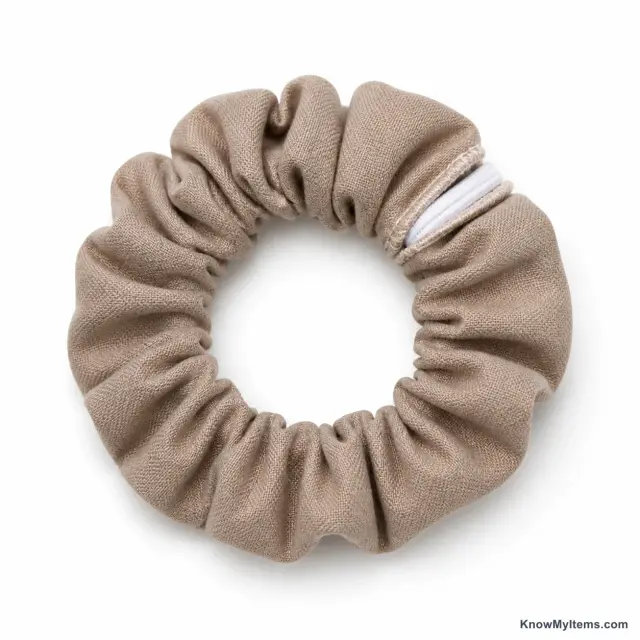 Scrunchie product photograph matching this style definition