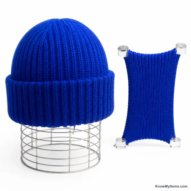 Knit product photograph matching this feature definition