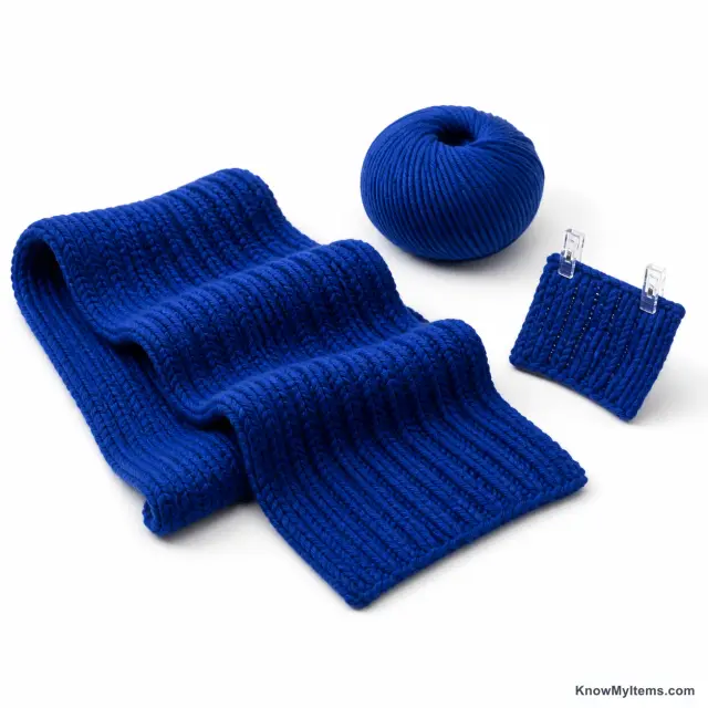 Knit product photograph matching this feature definition