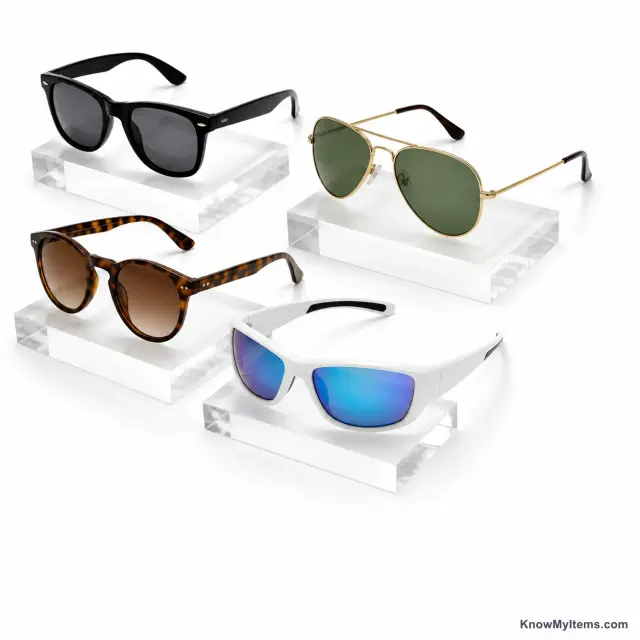Sunglasses product photograph matching this buying guide