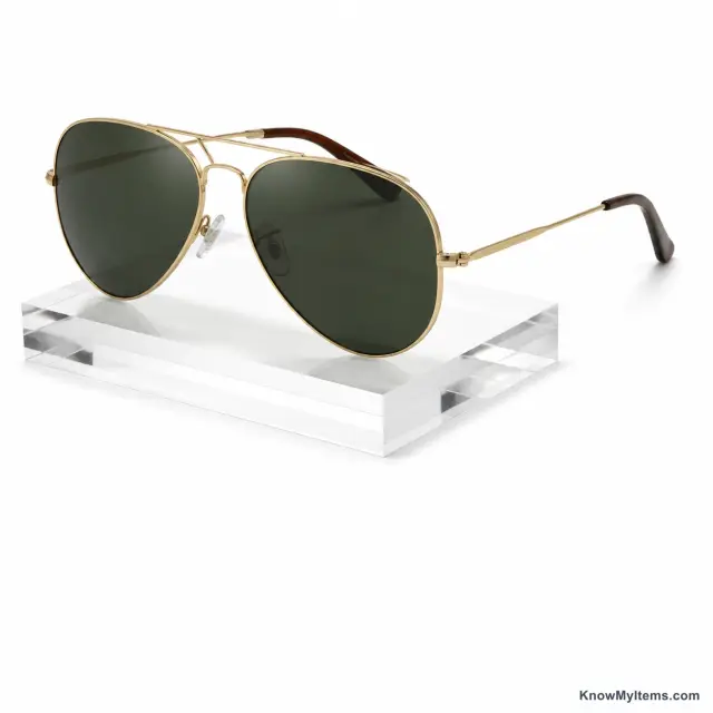 Aviator product photograph matching this style definition