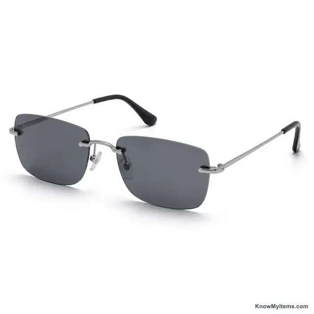 Rimless product photograph matching this style definition