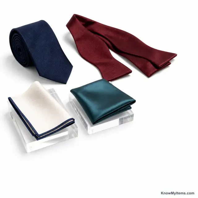 Ties & Pocket Squares product photograph matching this buying guide