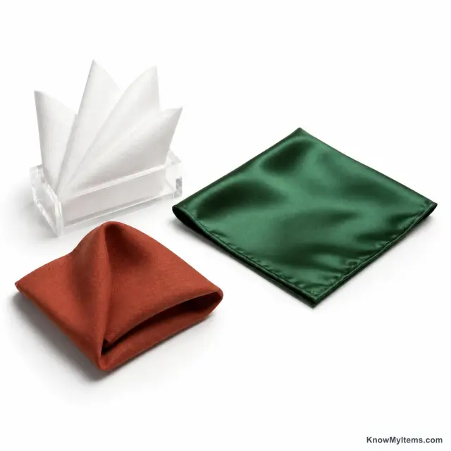 Pocket Square product photograph matching this style definition
