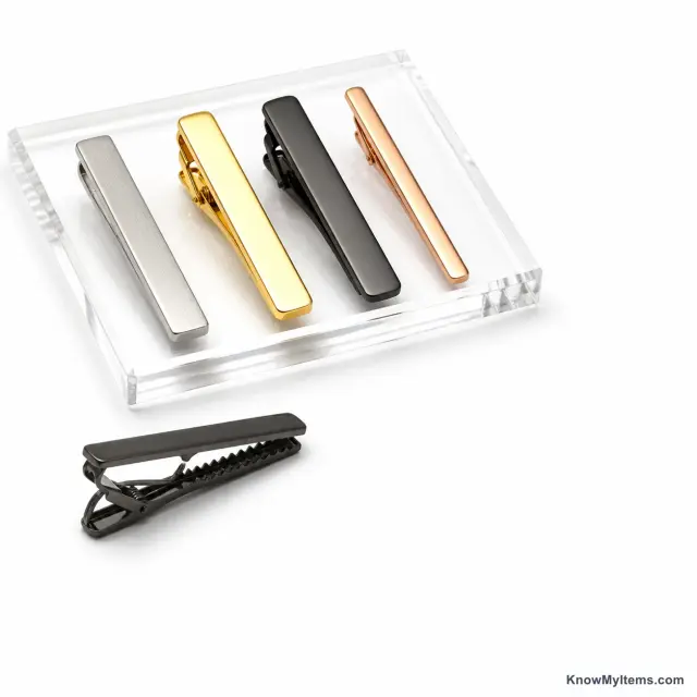 Tie Bars & Clips product photograph matching this style definition