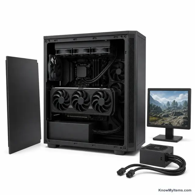 Gaming Desktop product photograph matching this style definition