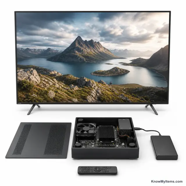 Home Theater PC product photograph matching this style definition