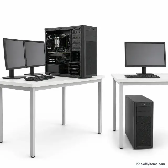 Tower Desktop product photograph matching this style definition