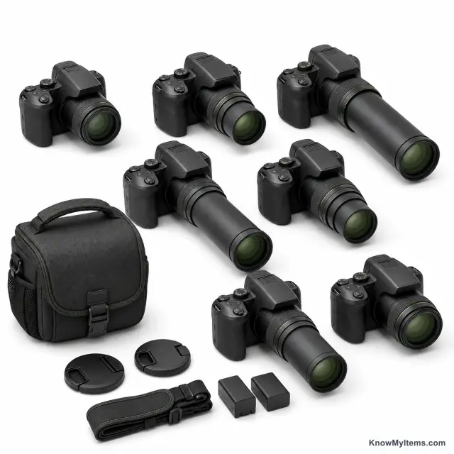 Bridge Cameras product photograph matching this style definition