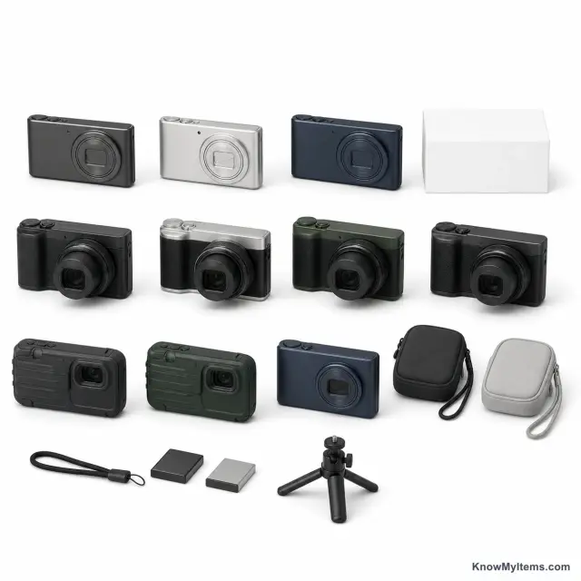Compact Cameras product photograph matching this style definition