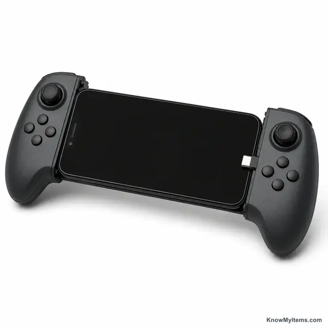 Mobile Game Controller product photograph matching this style definition