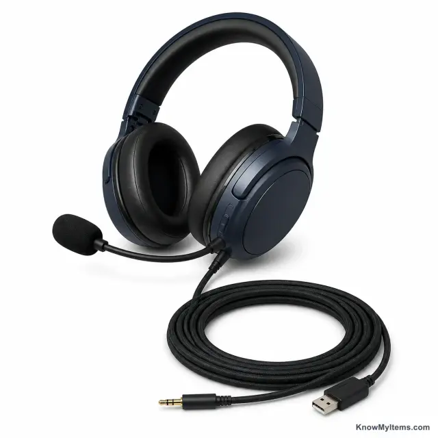Wired Gaming Headset product photograph matching this style definition