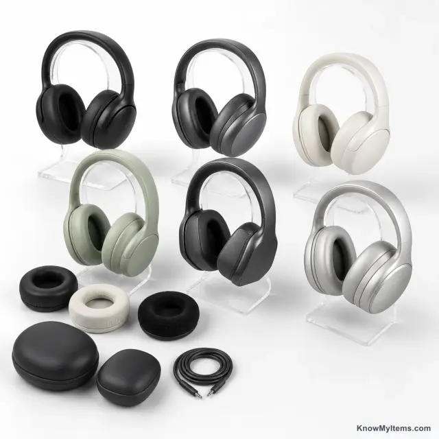 Closed-Back Over-Ear product photograph matching this style definition