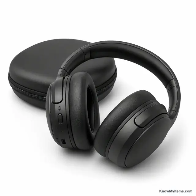 Noise-Cancelling Headphones product photograph matching this style definition