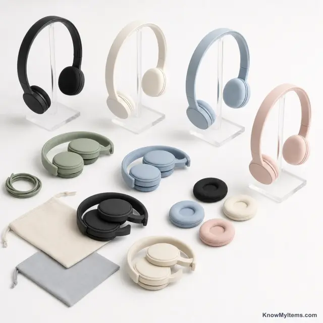 On-Ear Headphones product photograph matching this style definition