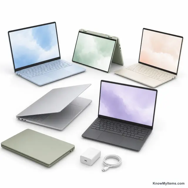 Chromebook product photograph matching this style definition