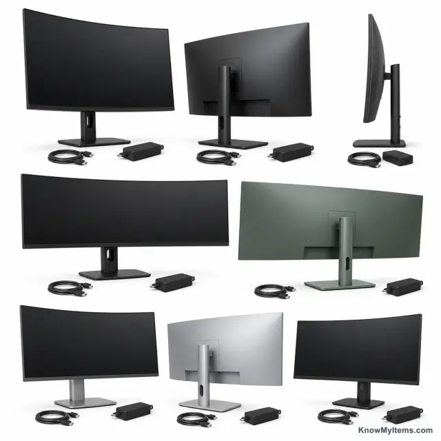 Curved Monitors product photograph matching this style definition