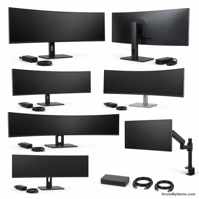 Ultrawide Monitors product photograph matching this style definition