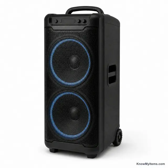 Party Speaker product photograph matching this style definition