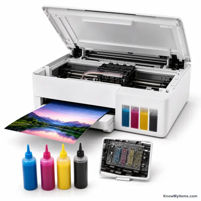 Ink Tank Printer product photograph matching this style definition