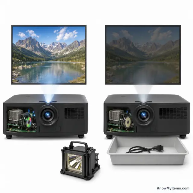 Laser Projector product photograph matching this style definition