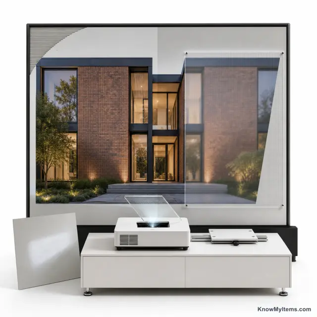 Ultra Short Throw Projector product photograph matching this style definition