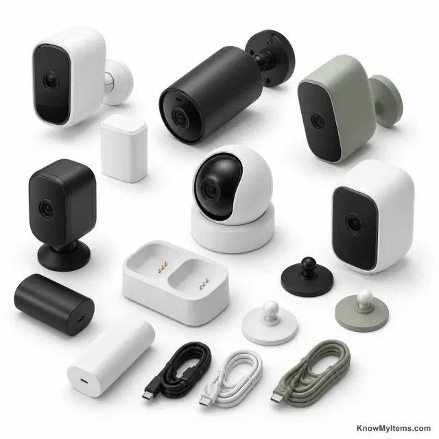 Battery Camera product photograph matching this style definition