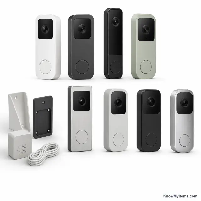 Video Doorbell product photograph matching this style definition
