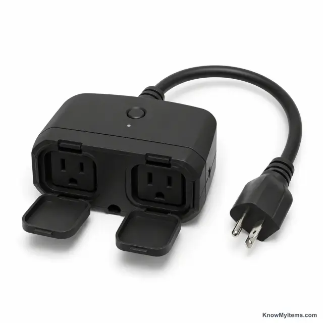 Outdoor Smart Plug product photograph matching this style definition
