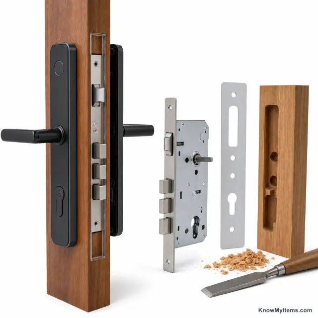 Smart Mortise Lock product photograph matching this style definition