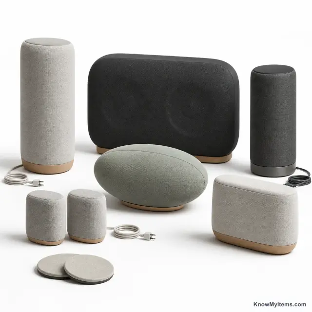 Music-Focused Smart Speaker product photograph matching this style definition