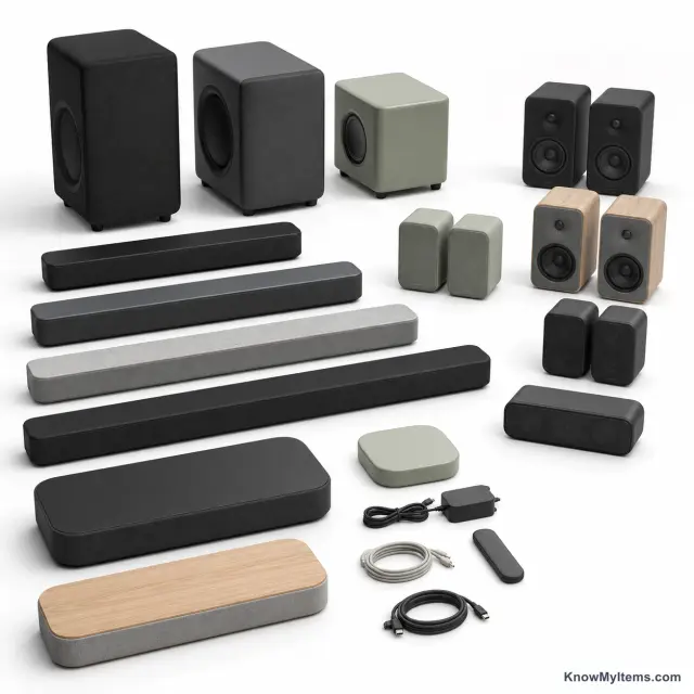 Soundbars & Home Audio product photograph matching this buying guide