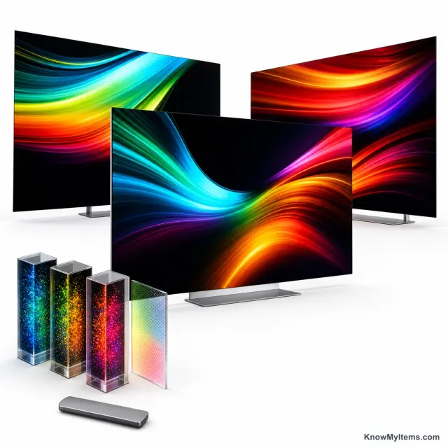Quantum-Dot LCD product photograph matching this style definition