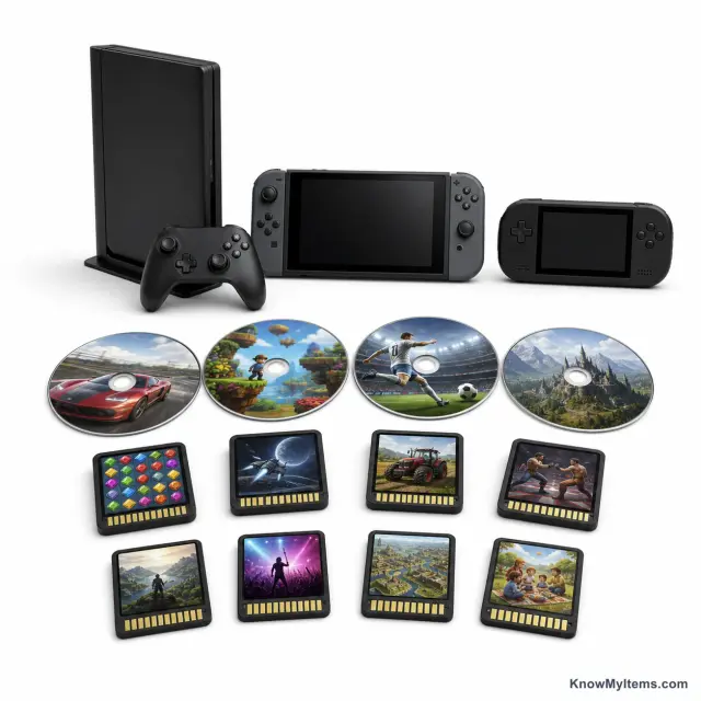 Video Game Consoles product photograph matching this buying guide