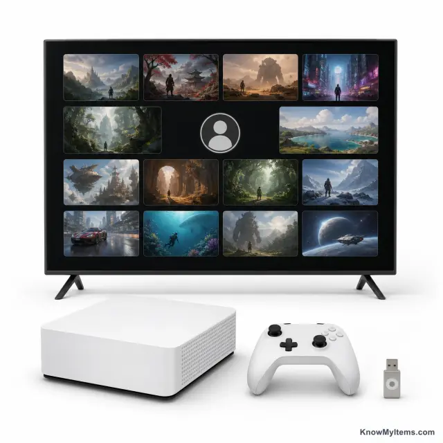 Digital-Only Console product photograph matching this style definition