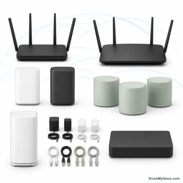 Wi-Fi Routers & Mesh Systems product photograph matching this buying guide