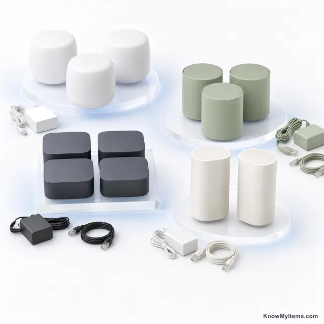 Mesh Wi-Fi System product photograph matching this style definition