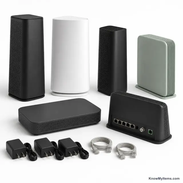 Modem-Router Gateway product photograph matching this style definition